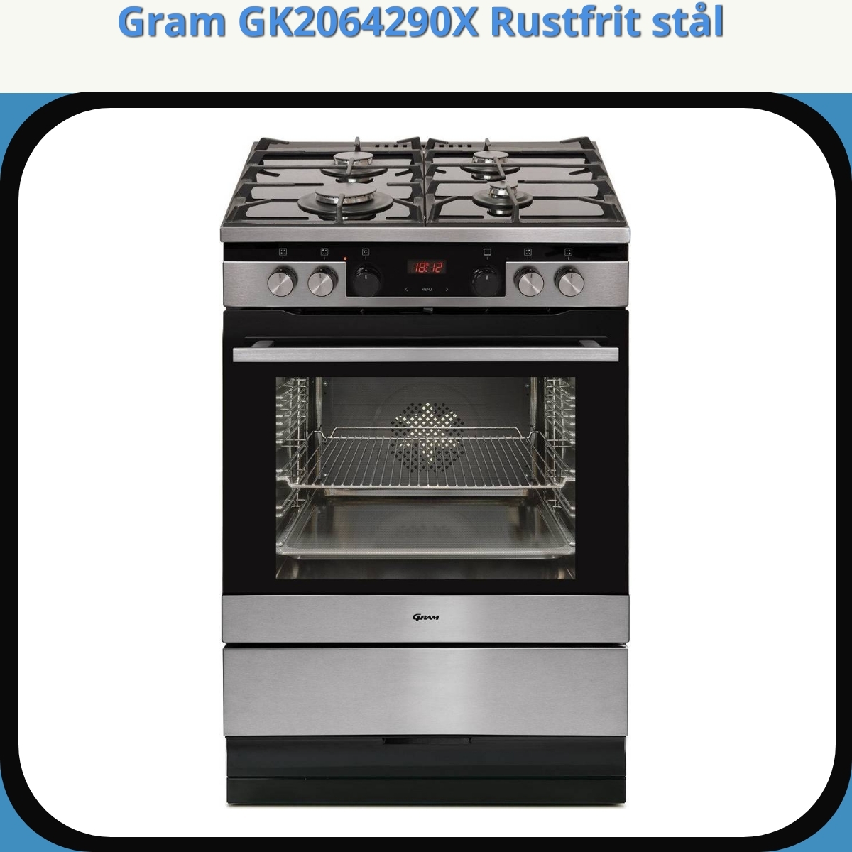 Anmeldelse af Gram GK2064290X Rustfrit stål