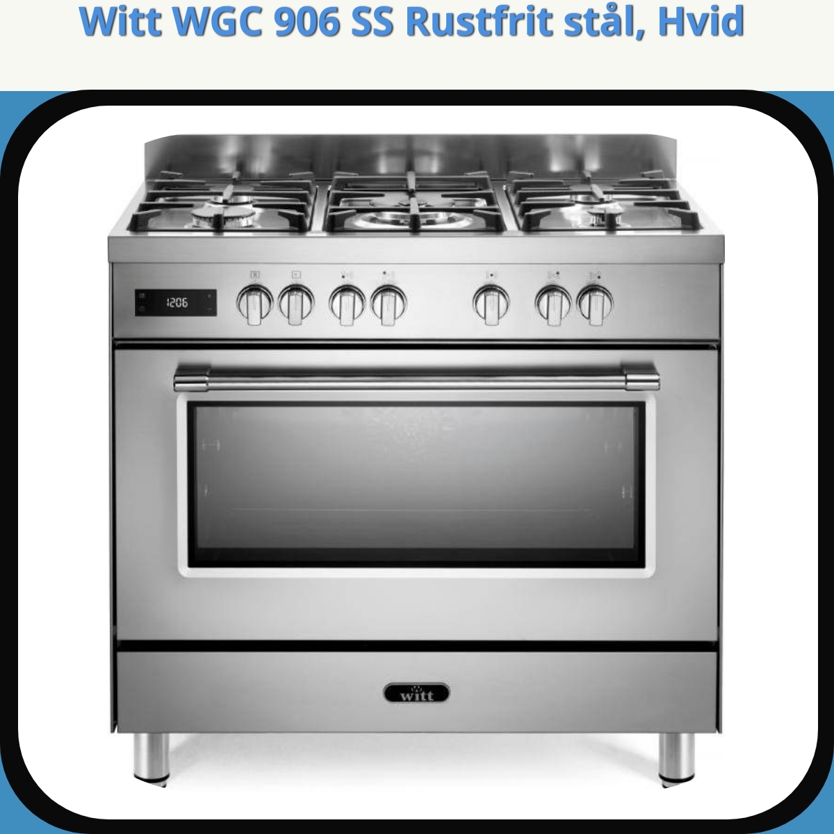 Anmeldelse af Witt WGC 906 SS Rustfrit stål, Hvid