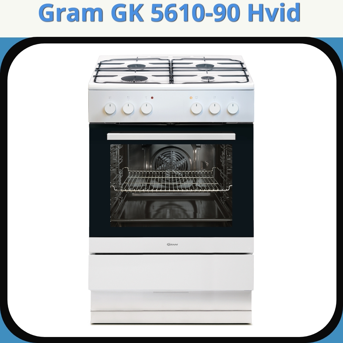 Anmeldelse af Gram GK 5610-90 Hvid