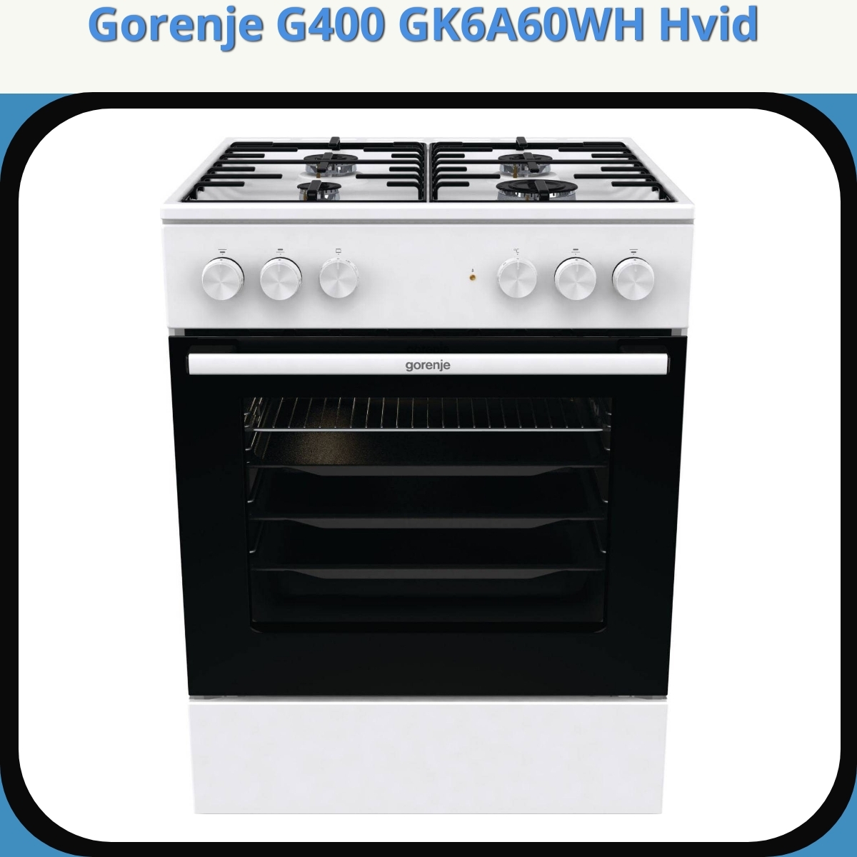 Anmeldelse af Gorenje G400 GK6A60WH Hvid