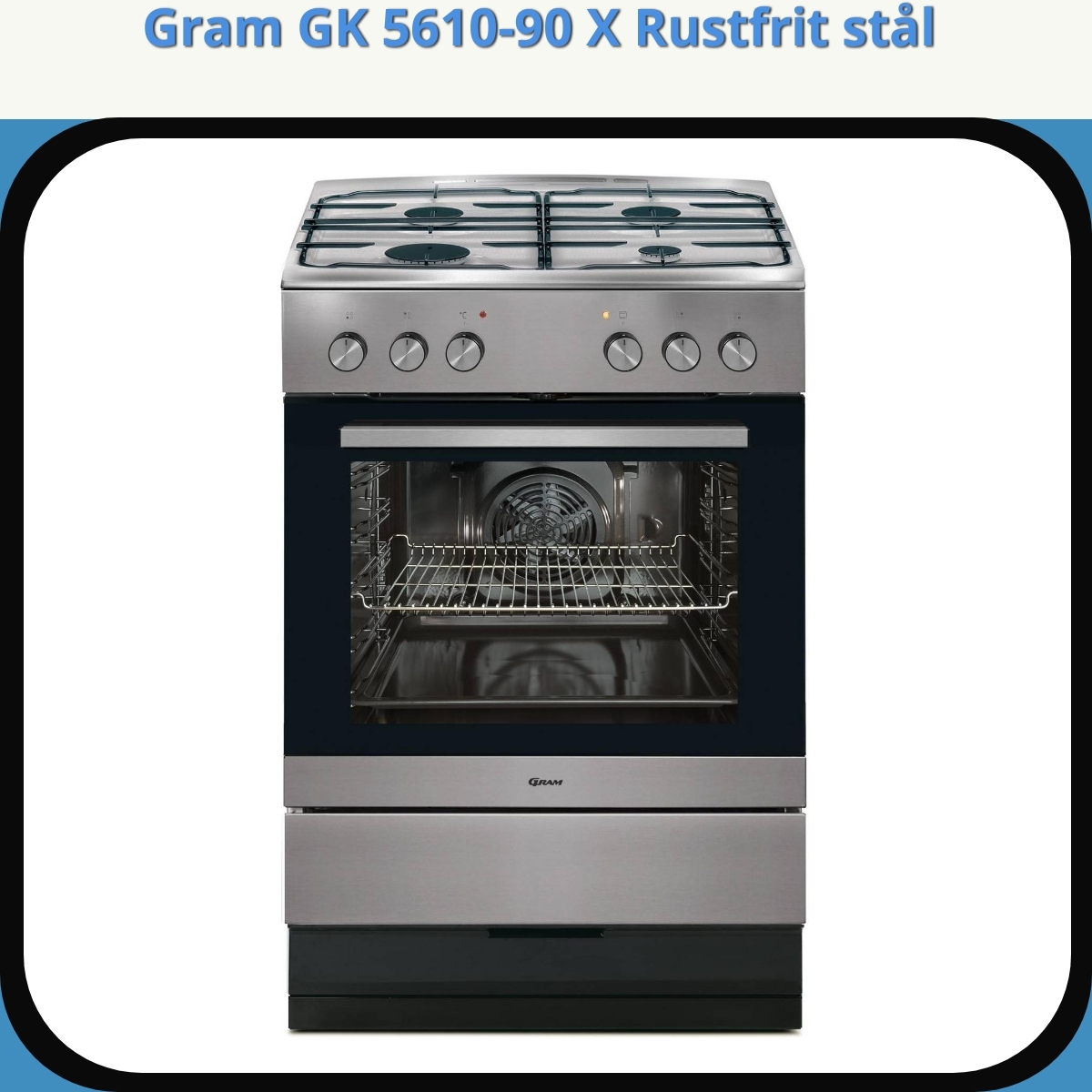 Anmeldelse af Gram GK 5610-90 X Rustfrit stål