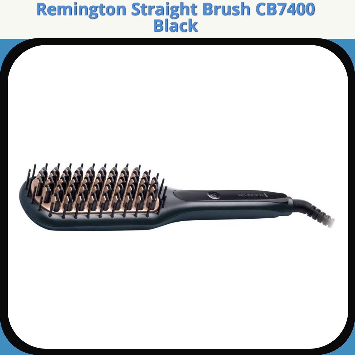 Anmeldelse af Remington Straight Brush CB7400 Black