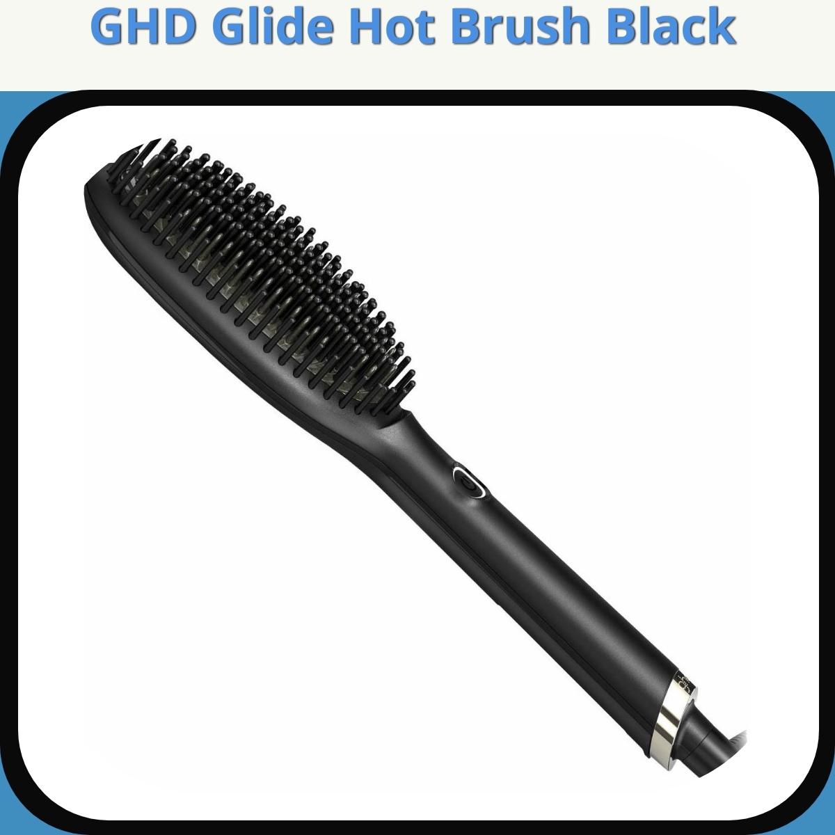 Anmeldelse af GHD Glide Hot Brush Black