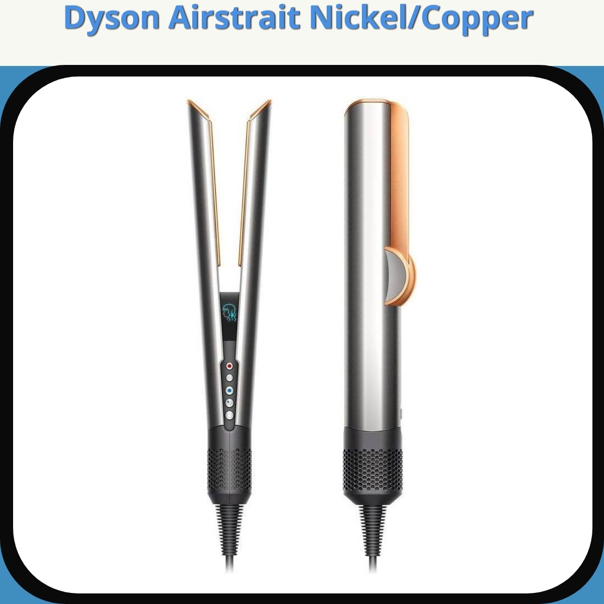 Anmeldelse af Dyson Airstrait Nickel/Copper