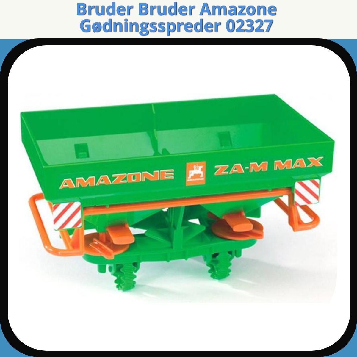 Anmeldelse af Bruder Bruder Amazone Gødningsspreder 02327