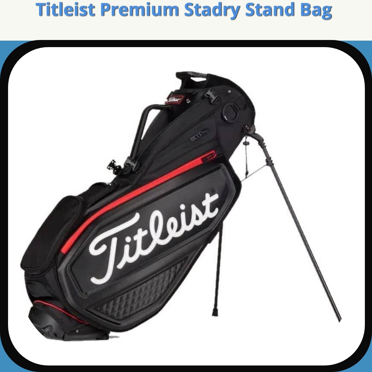 Anmeldelse af Titleist Premium Stadry Stand Bag
