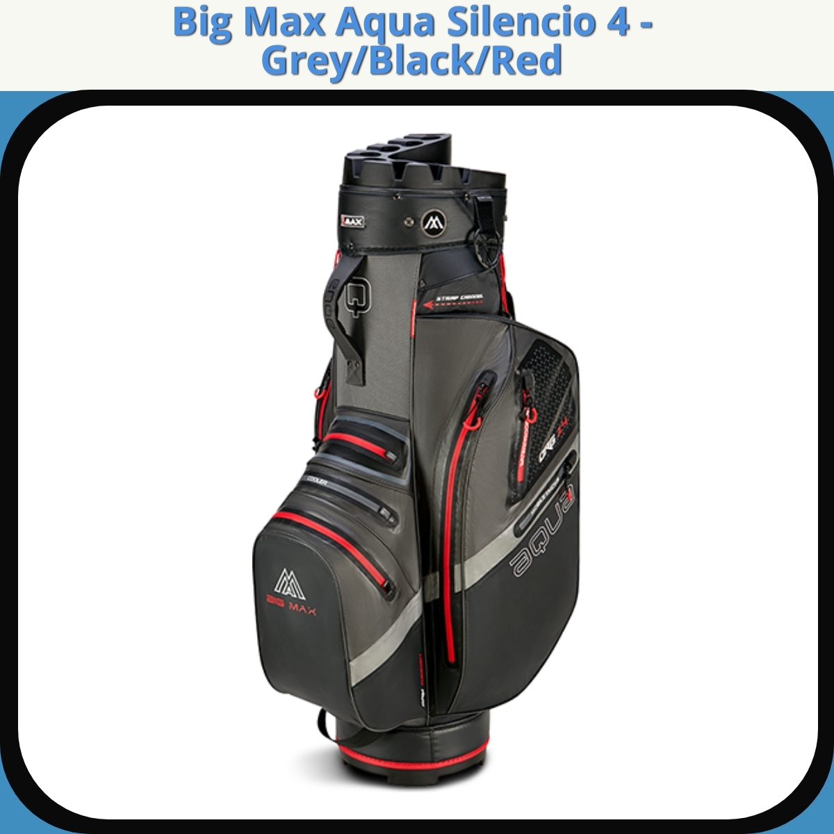 Anmeldelse af Big Max Aqua Silencio 4 - Grey/Black/Red