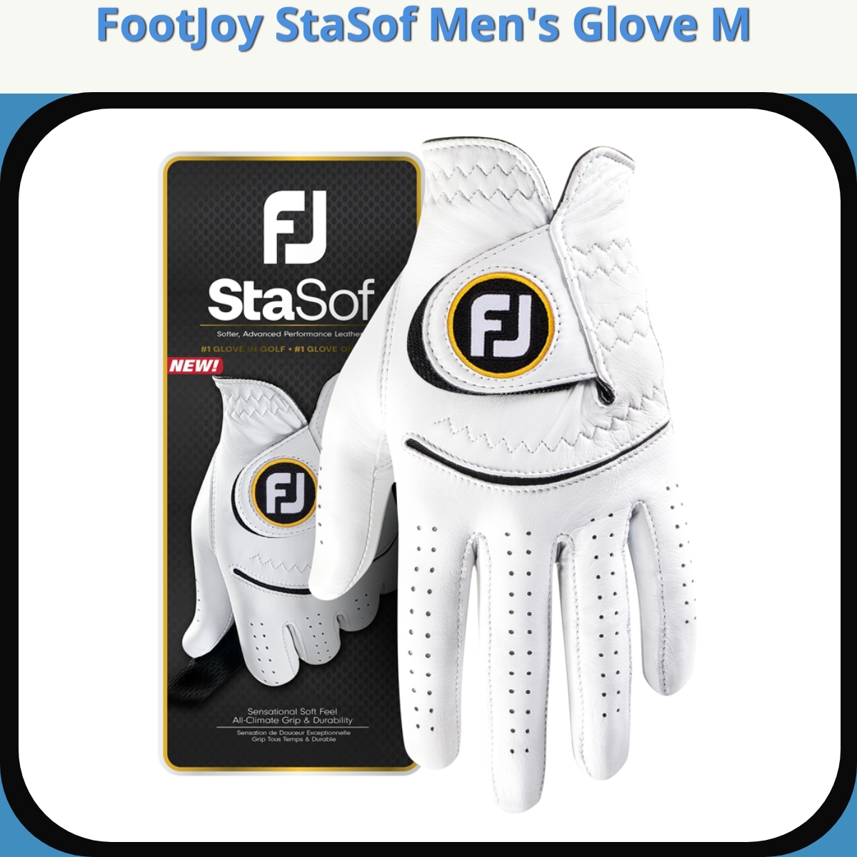 Anmeldelse af FootJoy StaSof Men's Glove M