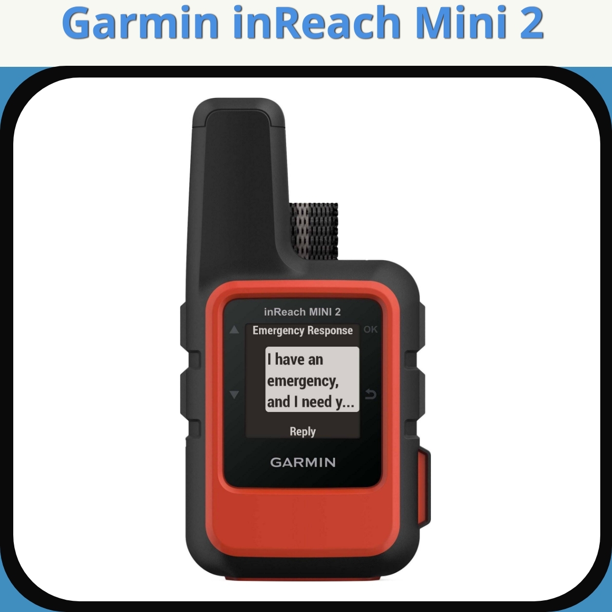 Anmeldelse af Garmin inReach Mini 2