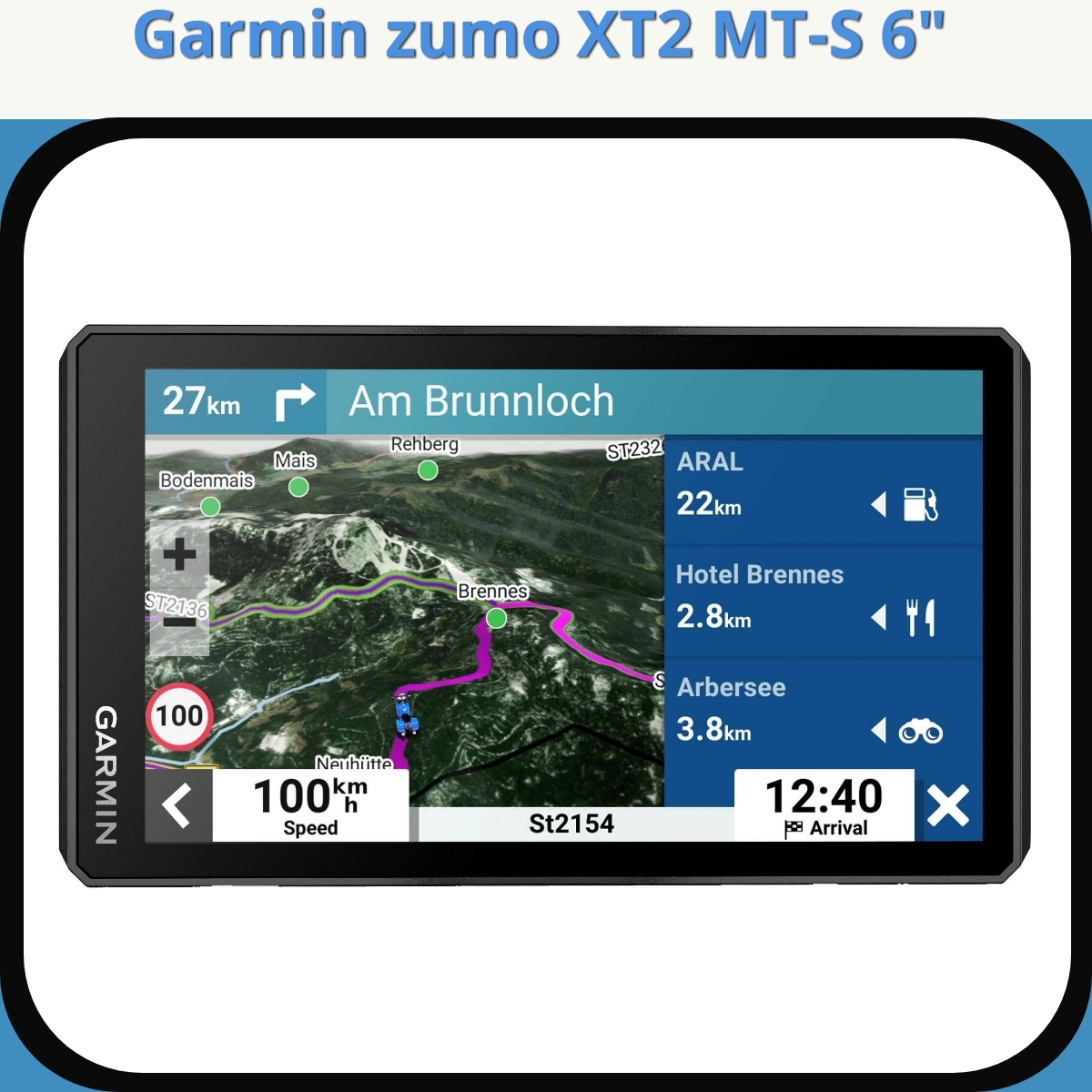 Anmeldelse af Garmin zumo XT2 MT-S 6