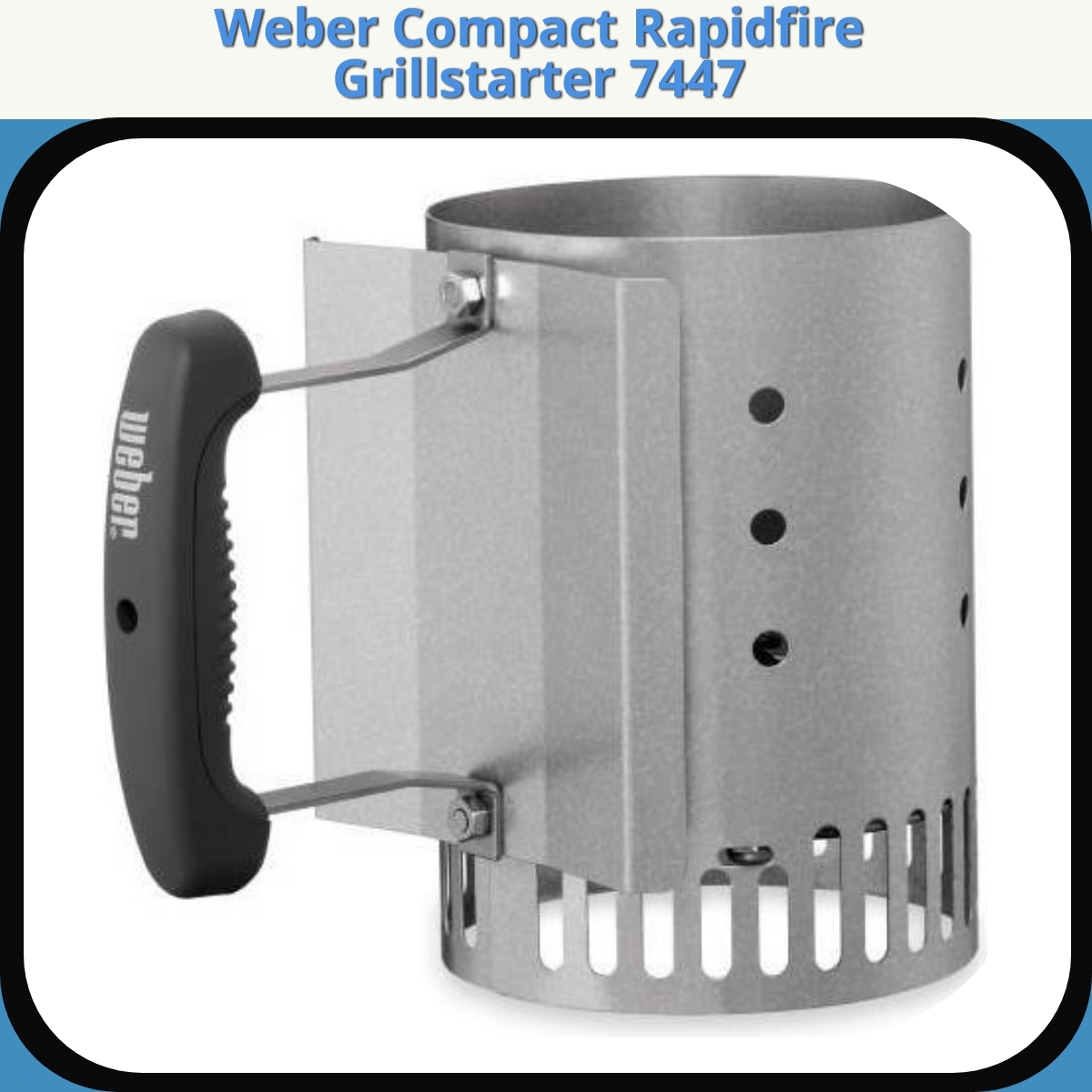 Anmeldelse af Weber Compact Rapidfire Grillstarter 7447