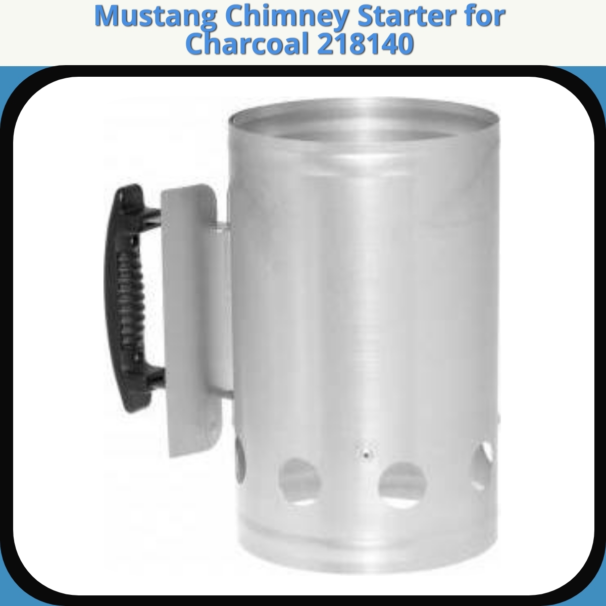 Anmeldelse af Mustang Chimney Starter for Charcoal 218140