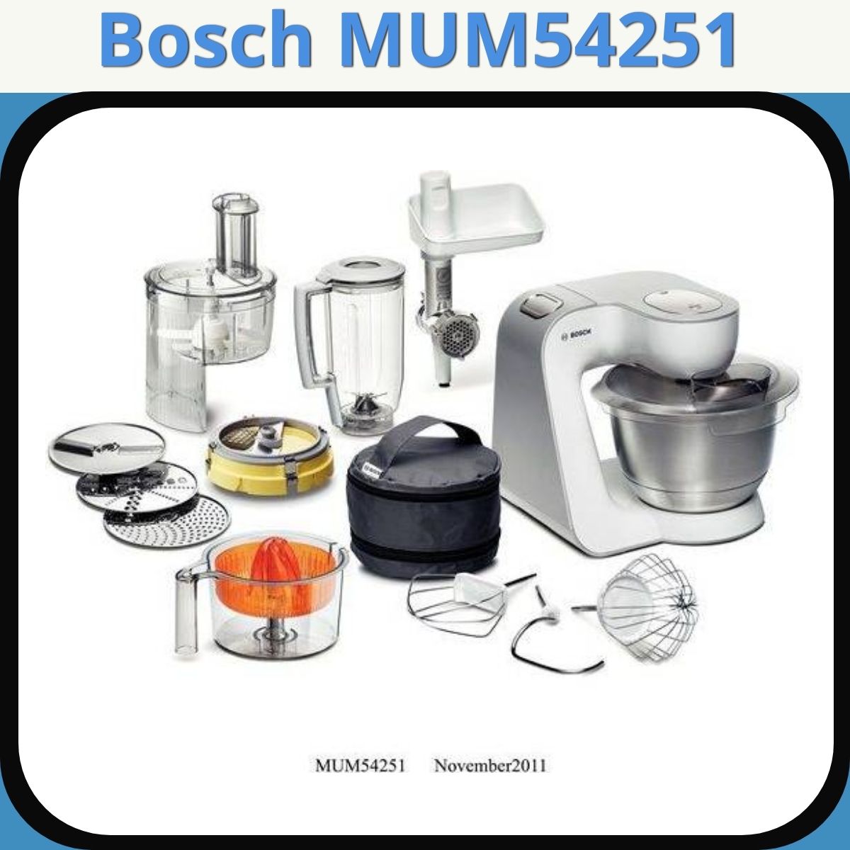 Anmeldelse af Bosch MUM54251
