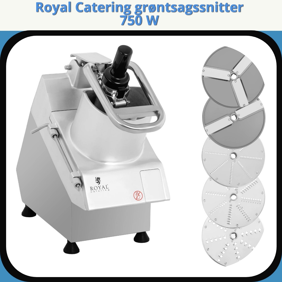 Anmeldelse af Royal Catering grøntsagssnitter 750 W