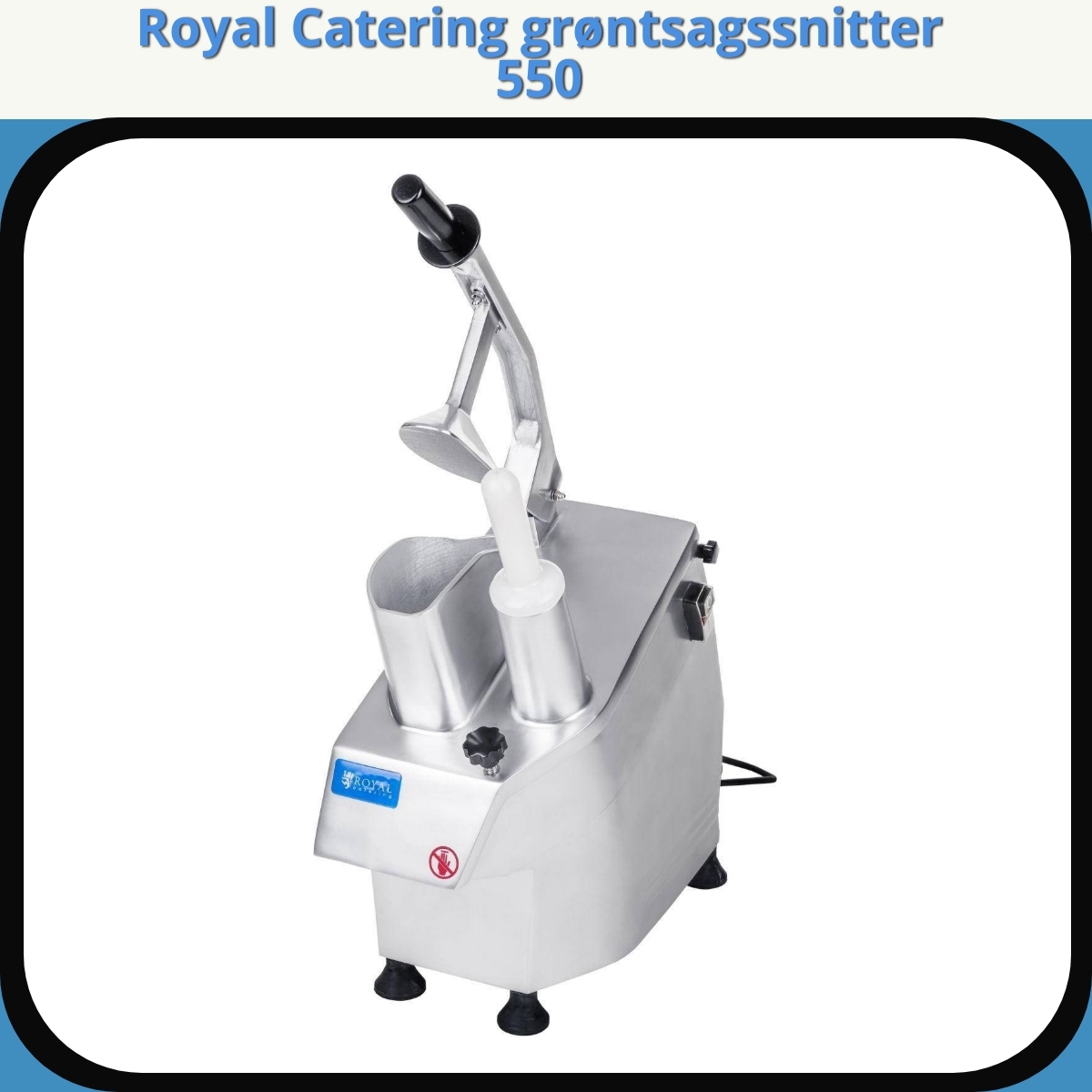 Anmeldelse af Royal Catering grøntsagssnitter 550