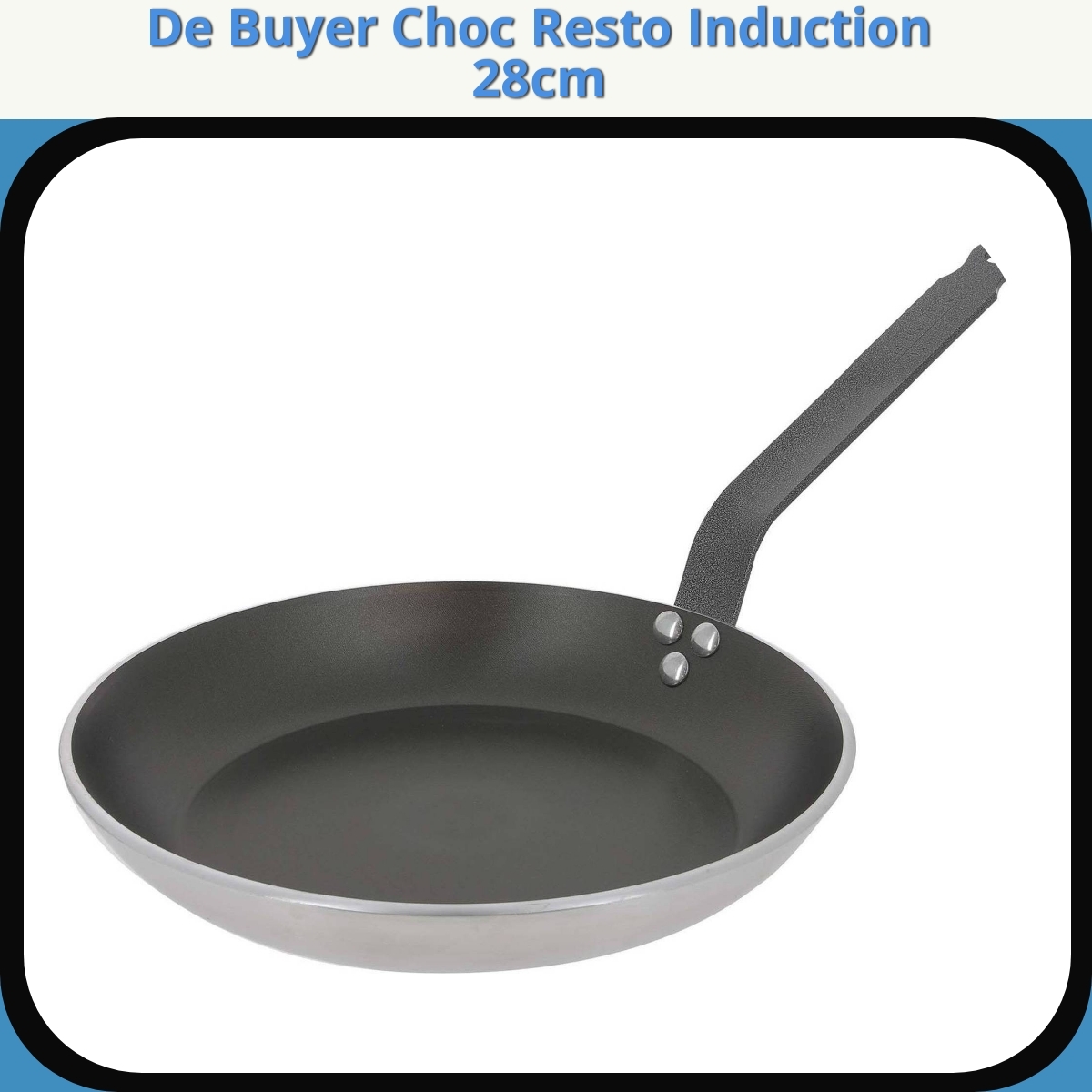 Anmeldelse af De Buyer Choc Resto Induction 28cm