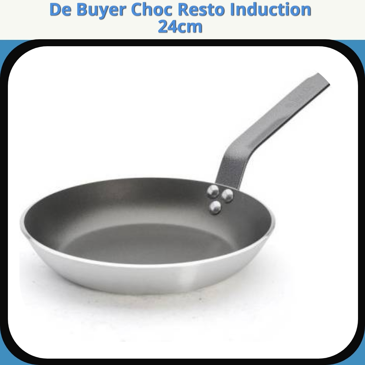 Anmeldelse af De Buyer Choc Resto Induction 24cm