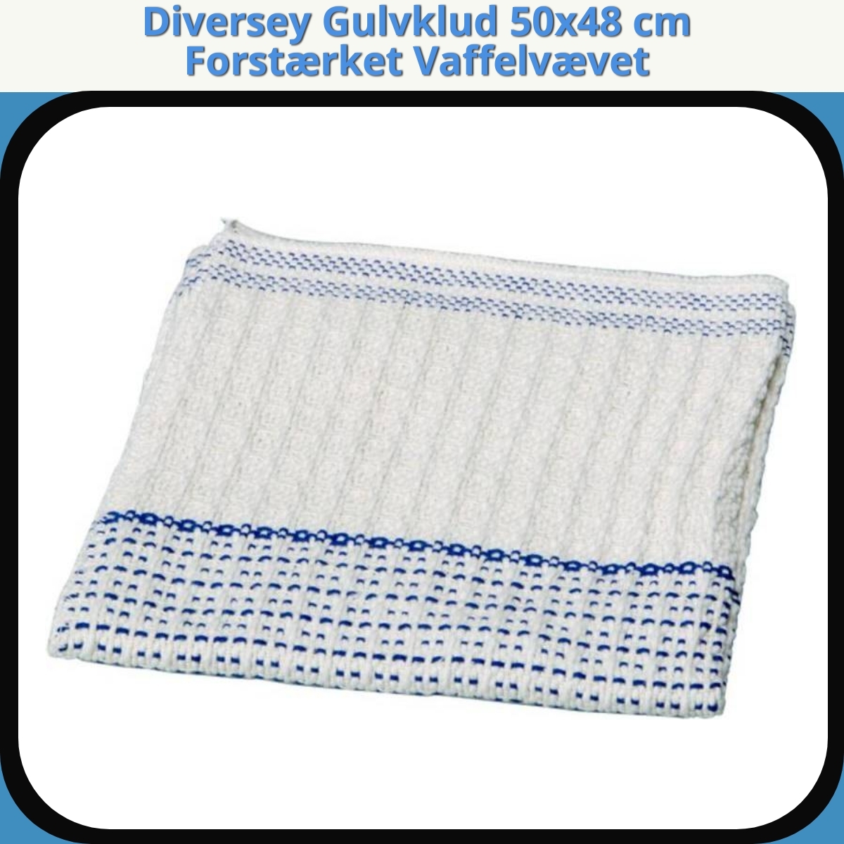 Anmeldelse af Diversey Gulvklud 50x48 cm Forstærket Vaffelvævet