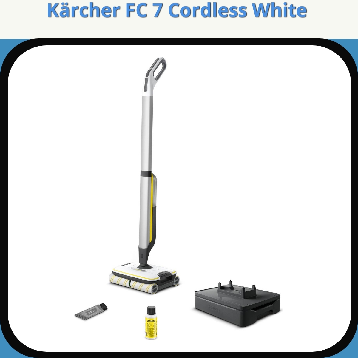 Anmeldelse af Kärcher FC 7 Cordless White
