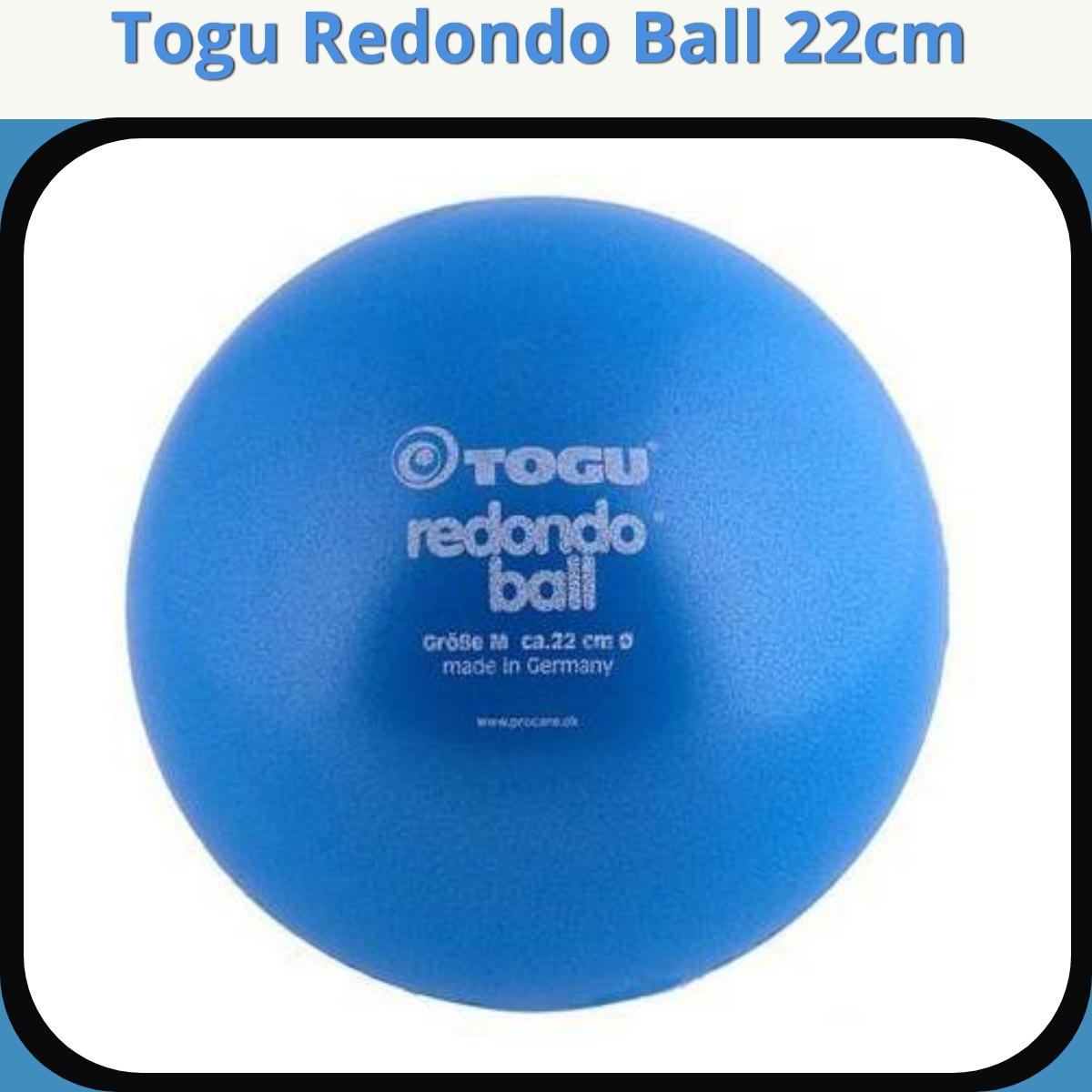 Anmeldelse af Togu Redondo Ball 22cm