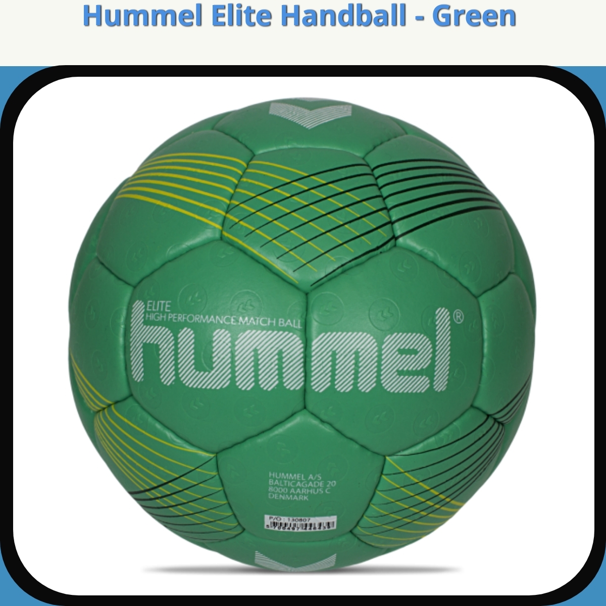 Anmeldelse af Hummel Elite Handball - Green