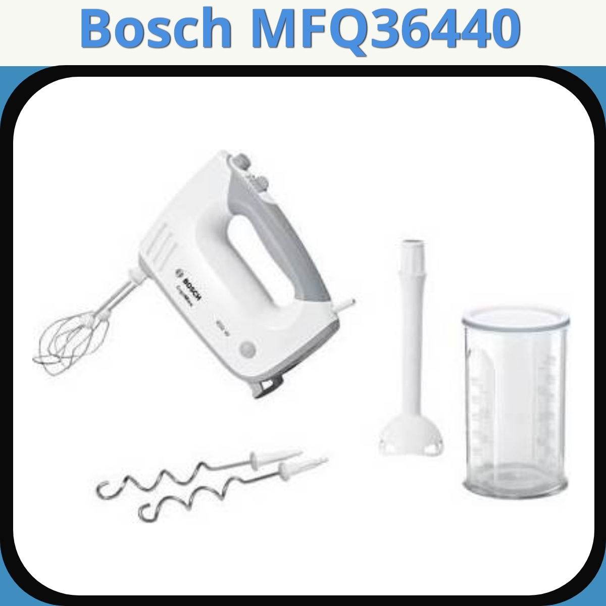 Anmeldelse af Bosch MFQ36440