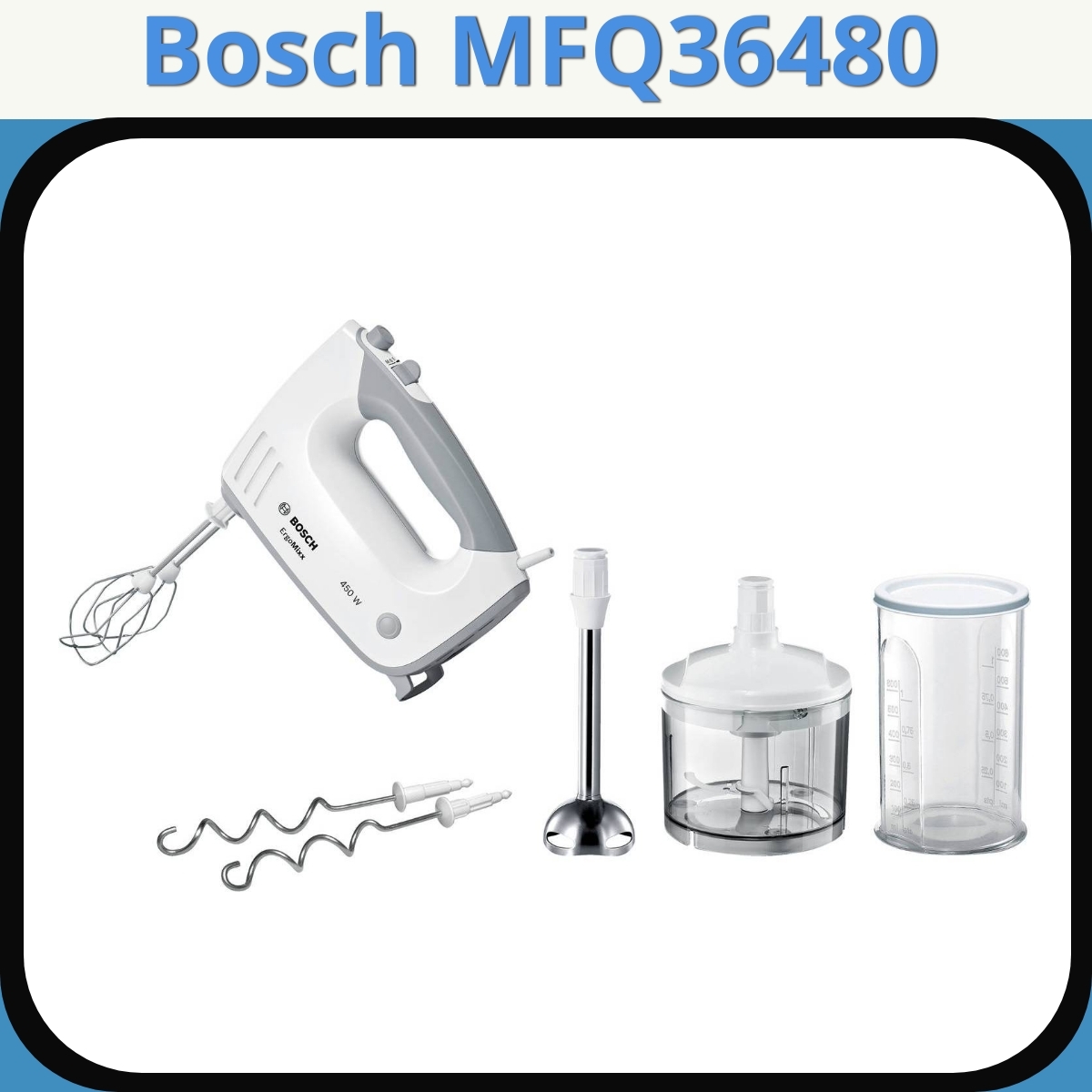 Anmeldelse af Bosch MFQ36480