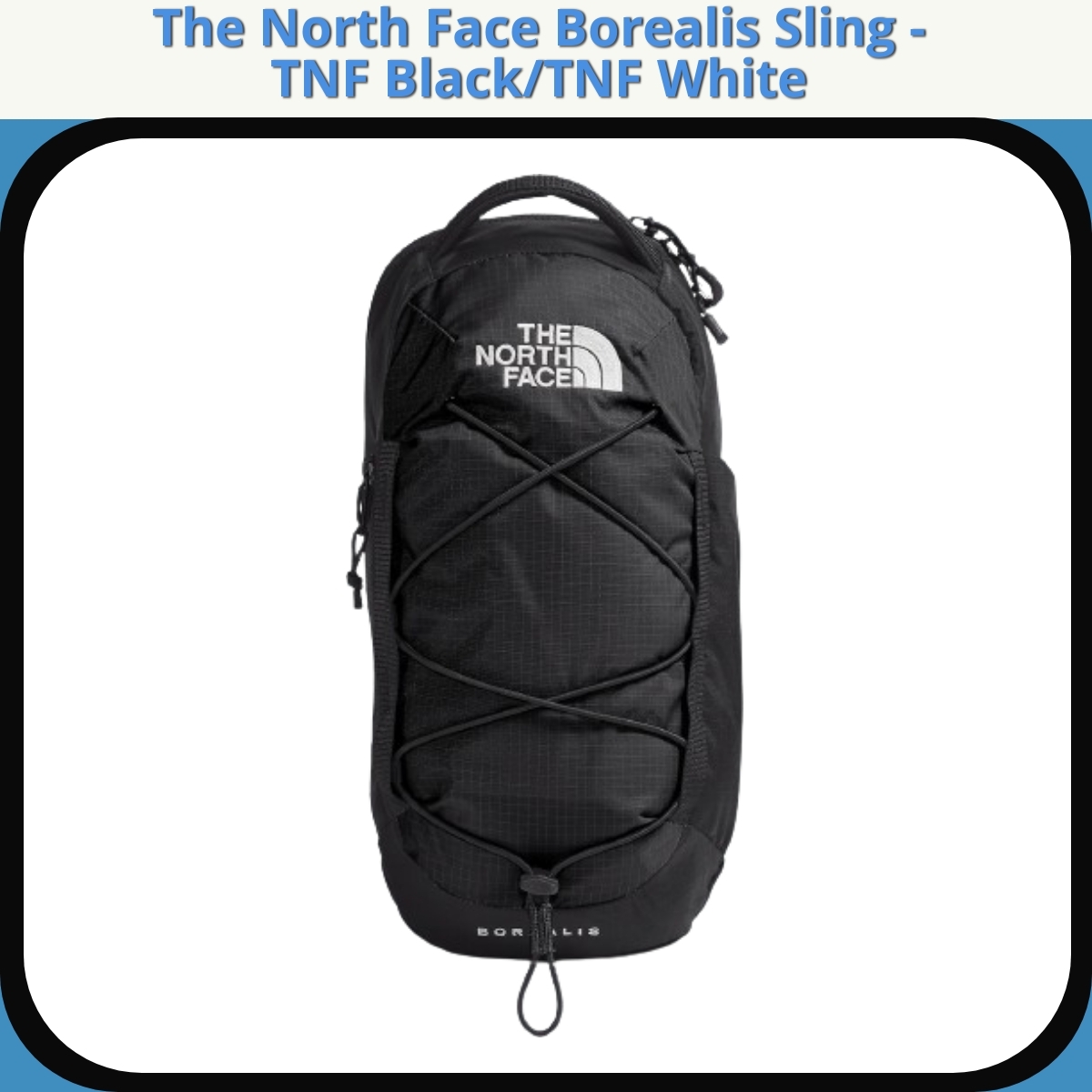 Anmeldelse af The North Face Borealis Sling - TNF Black/TNF White