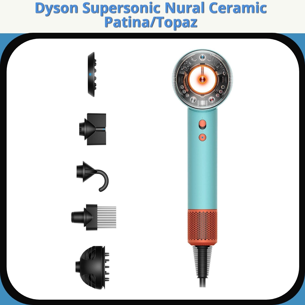 Anmeldelse af Dyson Supersonic Nural Ceramic Patina/Topaz
