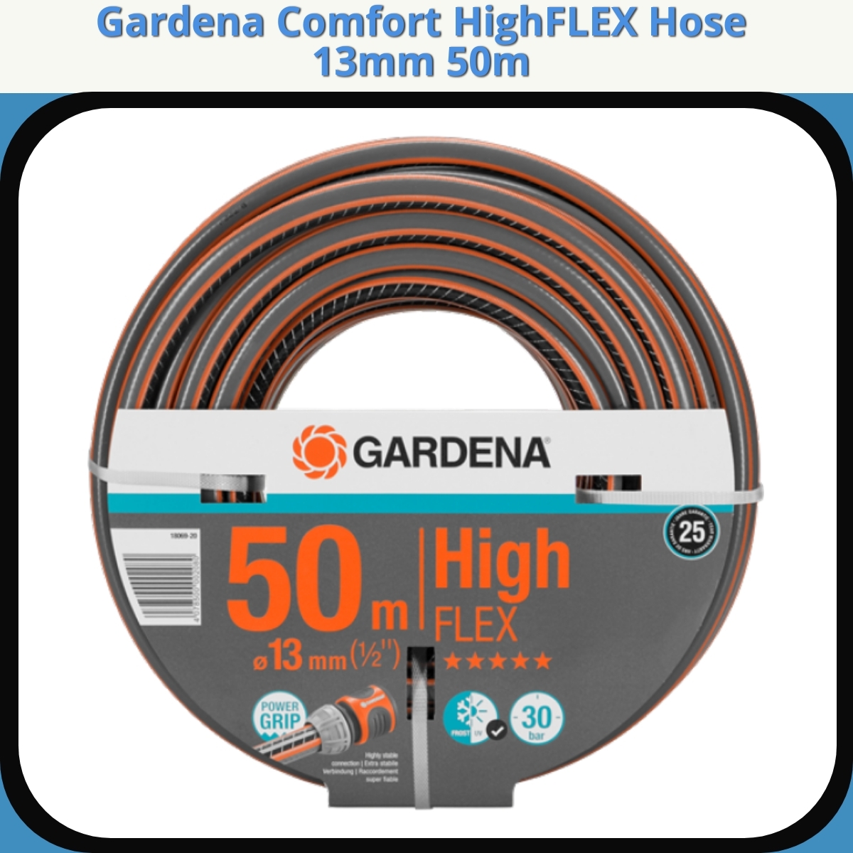 Anmeldelse af Gardena Comfort HighFLEX Hose 13mm 50m