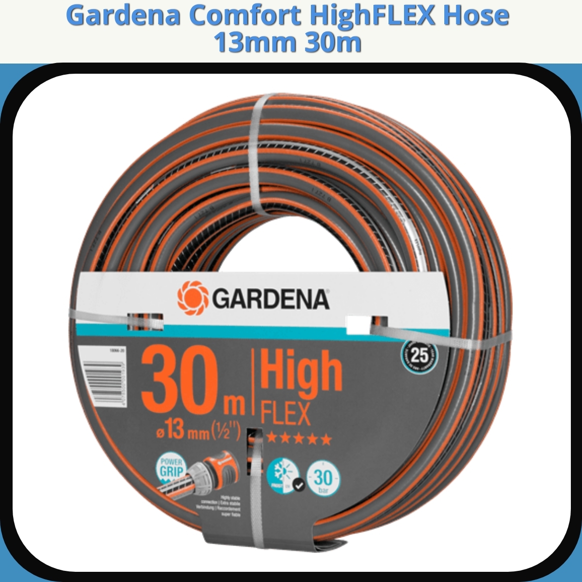 Anmeldelse af Gardena Comfort HighFLEX Hose 13mm 30m