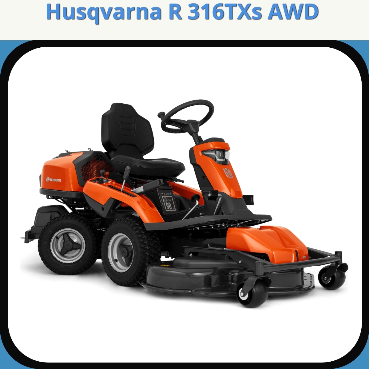 Anmeldelse af Husqvarna R 316TXs AWD