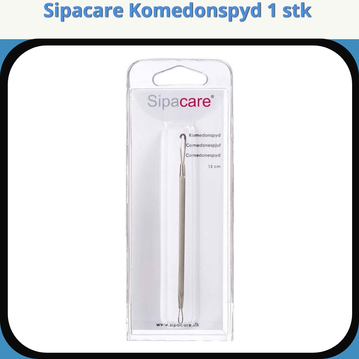 Anmeldelse af Sipacare Komedonspyd 1 stk