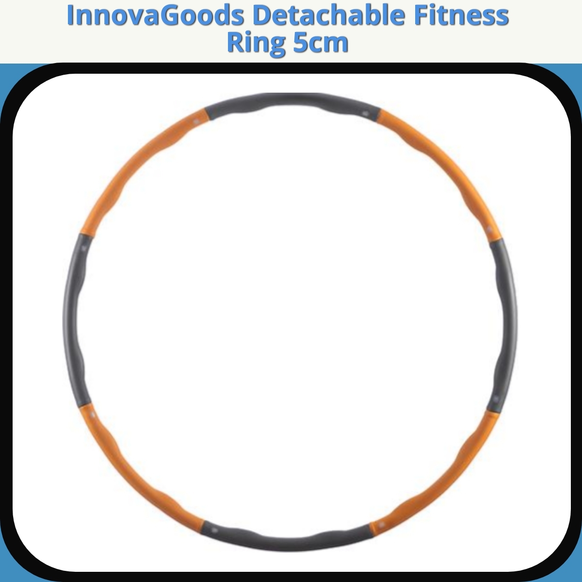 Anmeldelse af InnovaGoods Detachable Fitness Ring 5cm