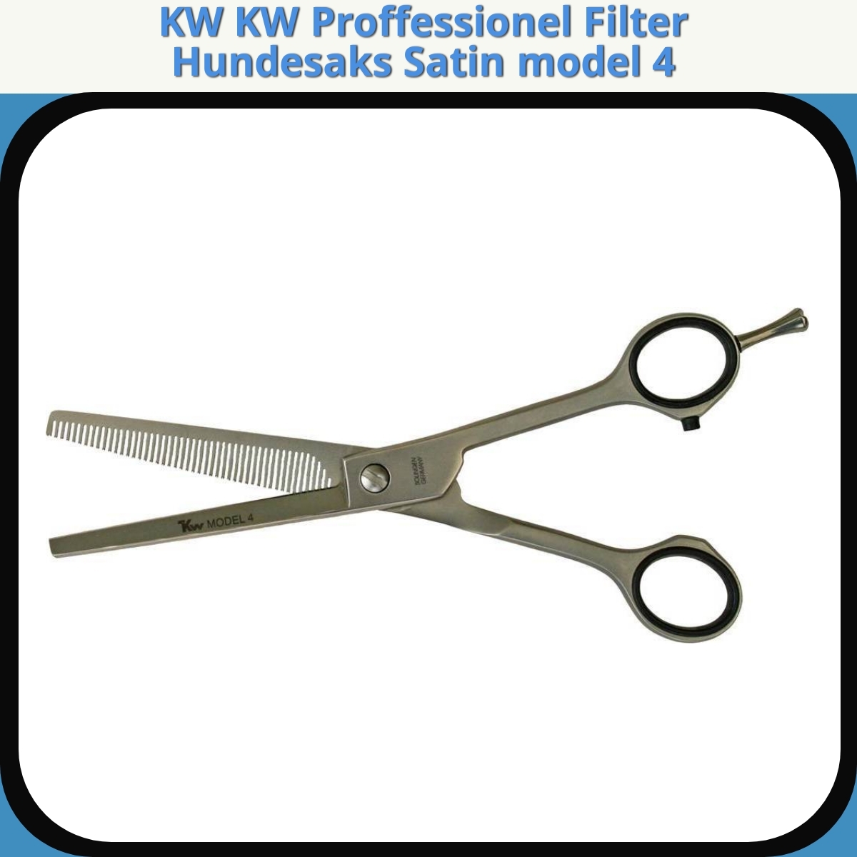 Anmeldelse af KW KW Proffessionel Filter Hundesaks Satin model 4