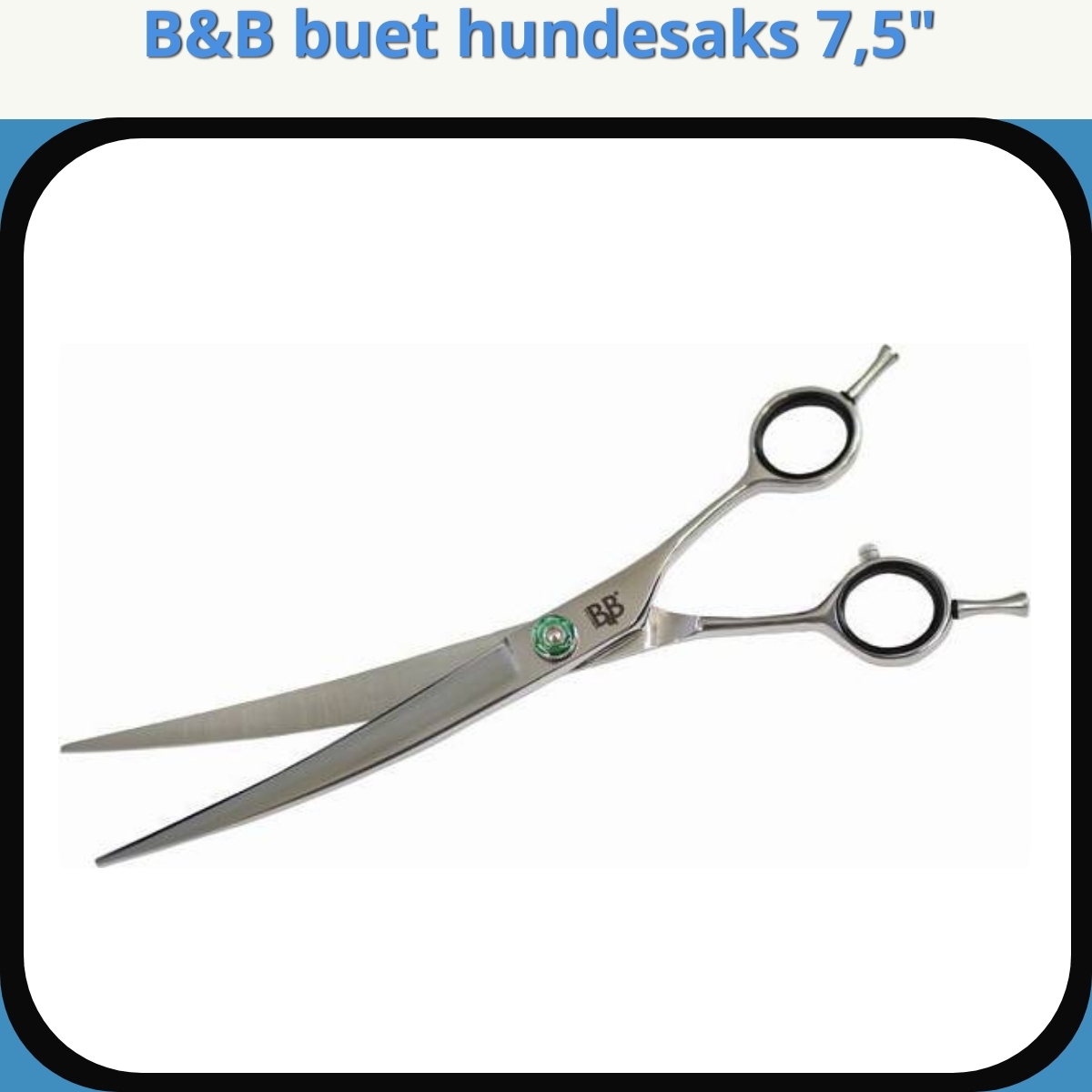 Anmeldelse af B&B buet hundesaks 7,5