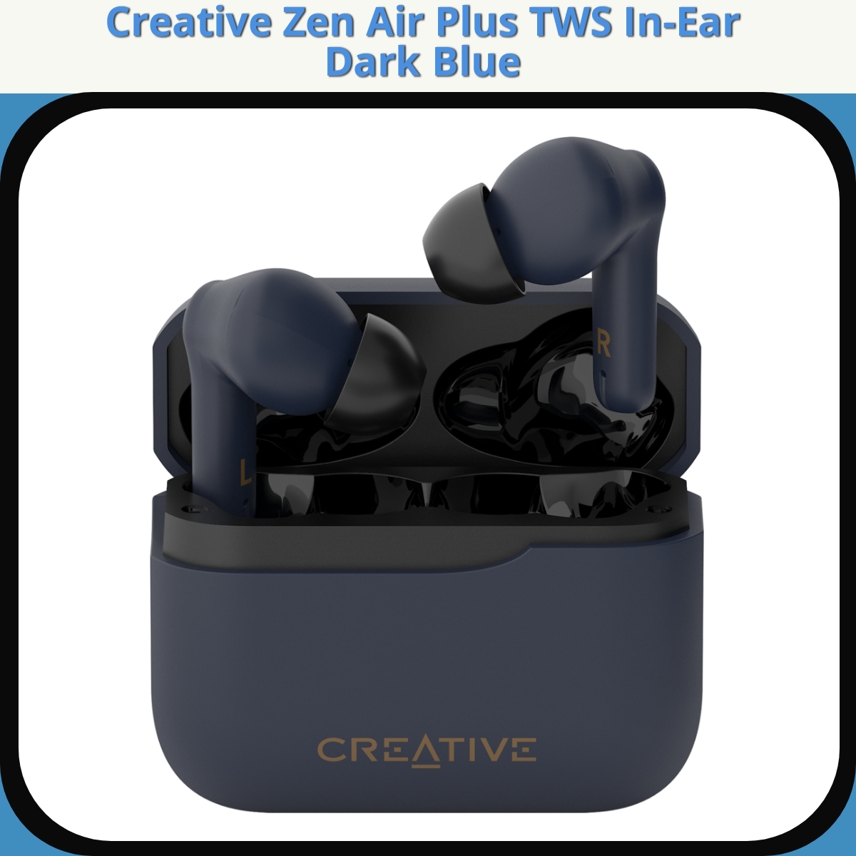Anmeldelse af Creative Zen Air Plus TWS In-Ear Dark Blue