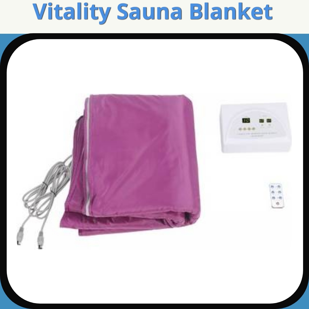 Anmeldelse af Vitality Sauna Blanket