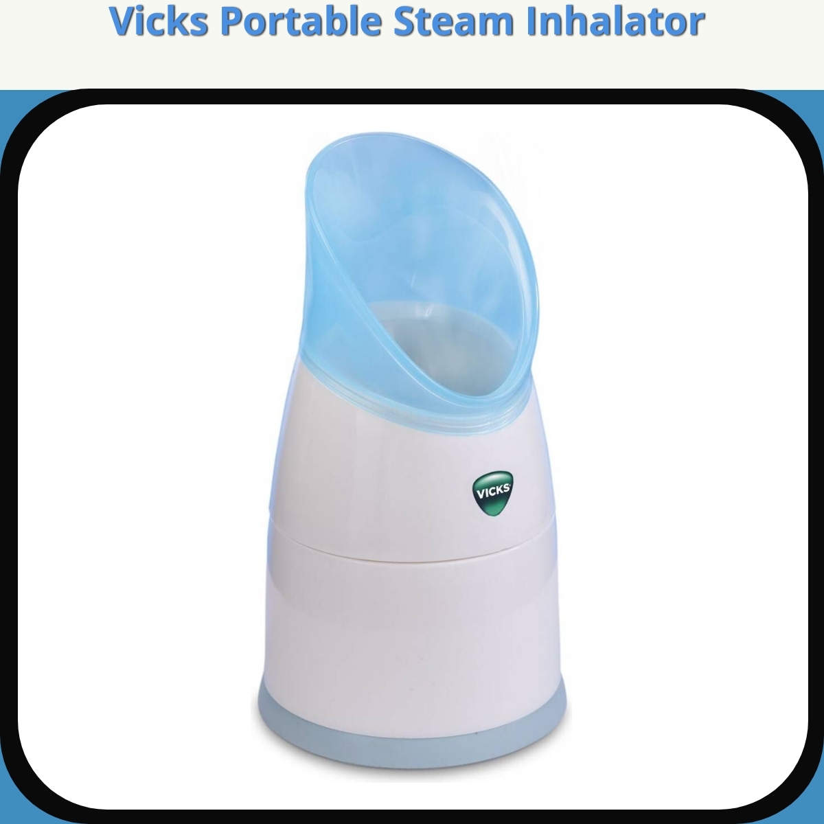 Anmeldelse af Vicks Portable Steam Inhalator