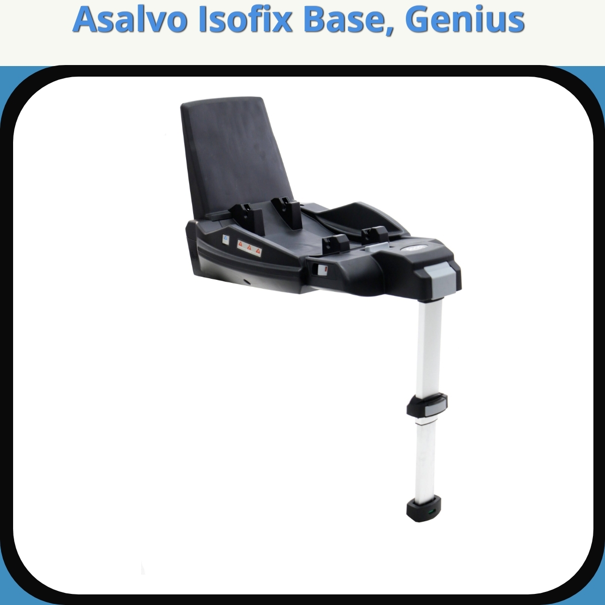Anmeldelse af Asalvo Isofix Base, Genius