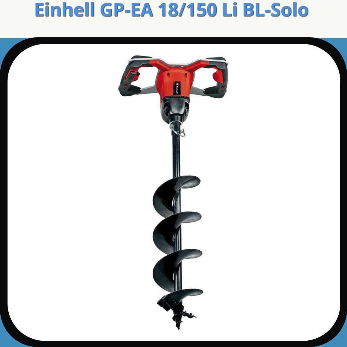 Anmeldelse af Einhell GP-EA 18/150 Li BL-Solo