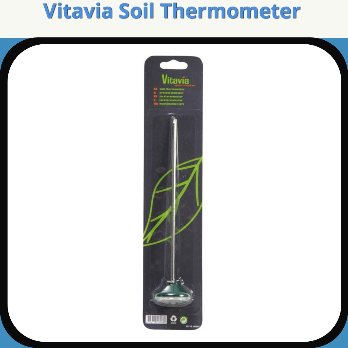 Anmeldelse af Vitavia Soil Thermometer