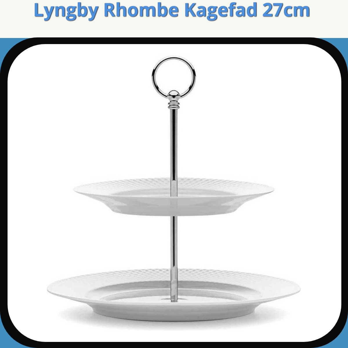 Anmeldelse af Lyngby Rhombe Kagefad 27cm