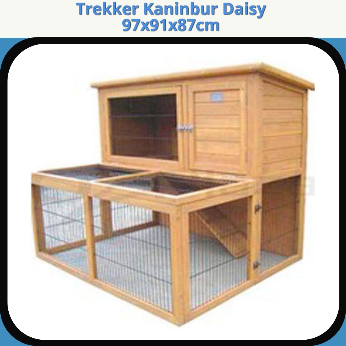Anmeldelse af Trekker Kaninbur Daisy 97x91x87cm