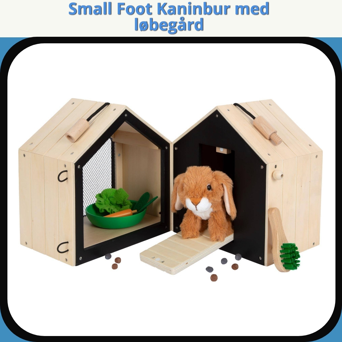 Anmeldelse af Small Foot Kaninbur med løbegård