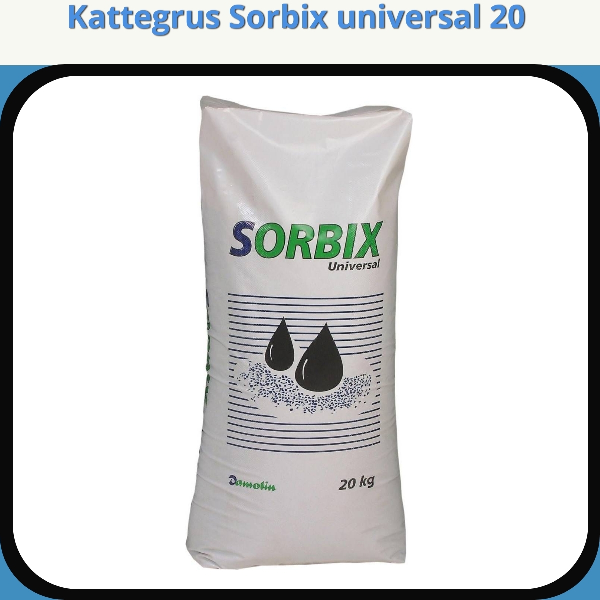 Anmeldelse af Kattegrus Sorbix universal 20