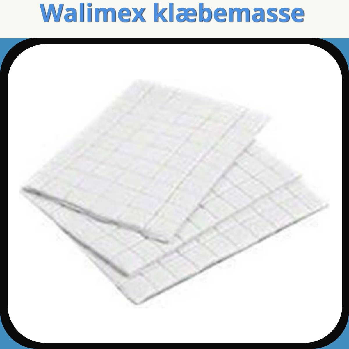 Anmeldelse af Walimex klæbemasse