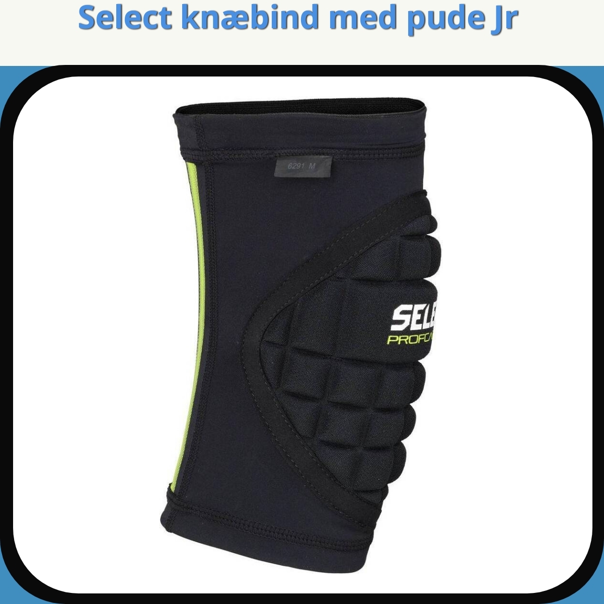 Anmeldelse af Select knæbind med pude Jr