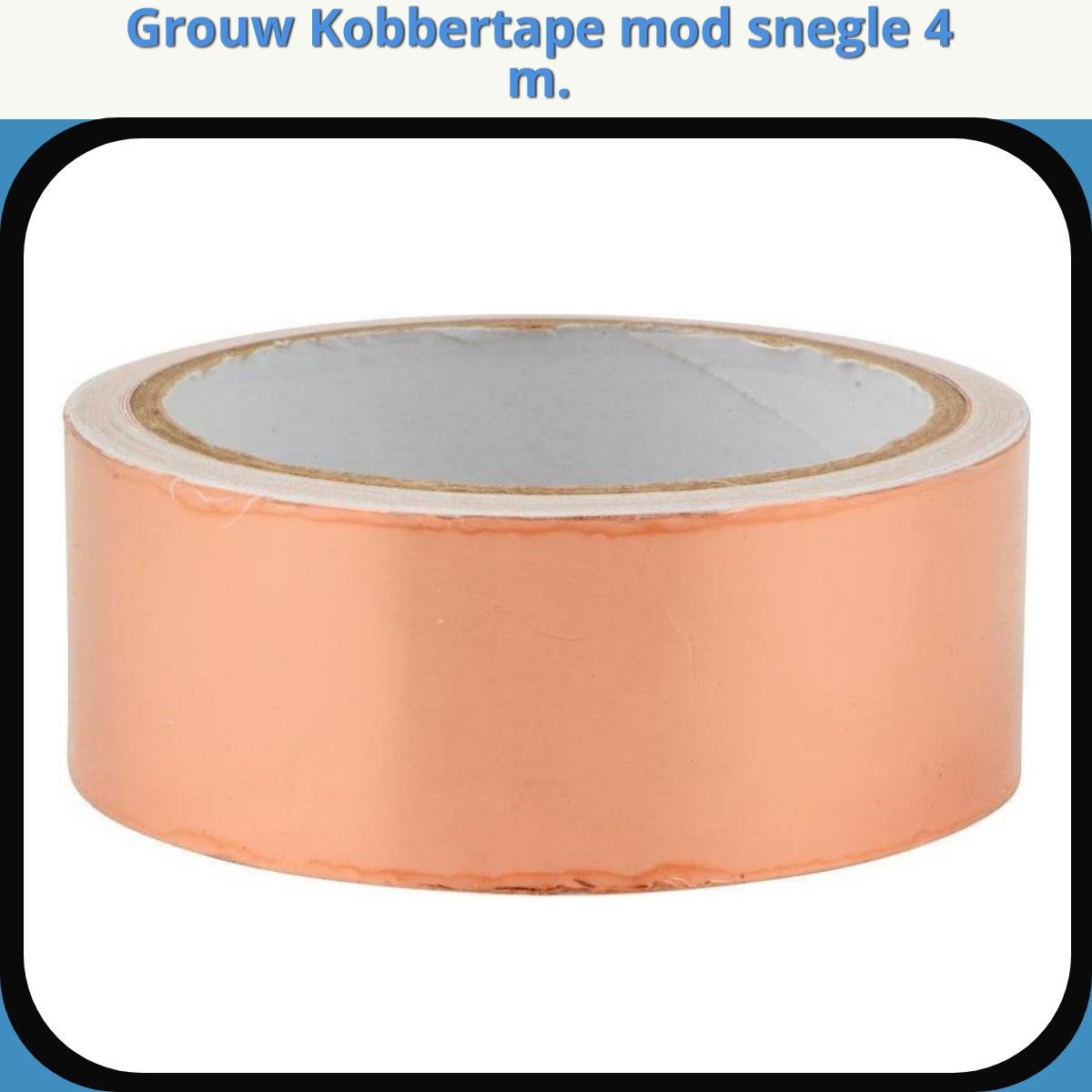 Anmeldelse af Grouw Kobbertape mod snegle 4 m.