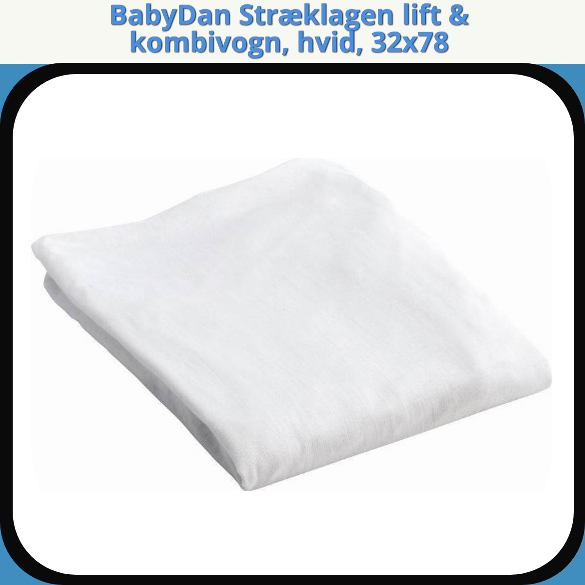 Anmeldelse af BabyDan Stræklagen lift & kombivogn, hvid, 32x78
